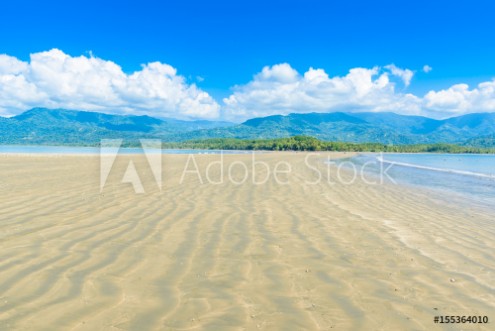 Picture of Marino Ballena National Park in Uvita - Punta Uvita - Beautiful beaches and tropical forest at pacific coast of Costa Rica